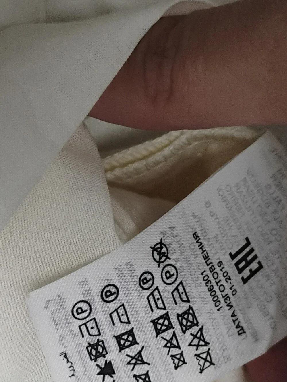 Tory Burch Solid White Womens Work Pants Sz 4